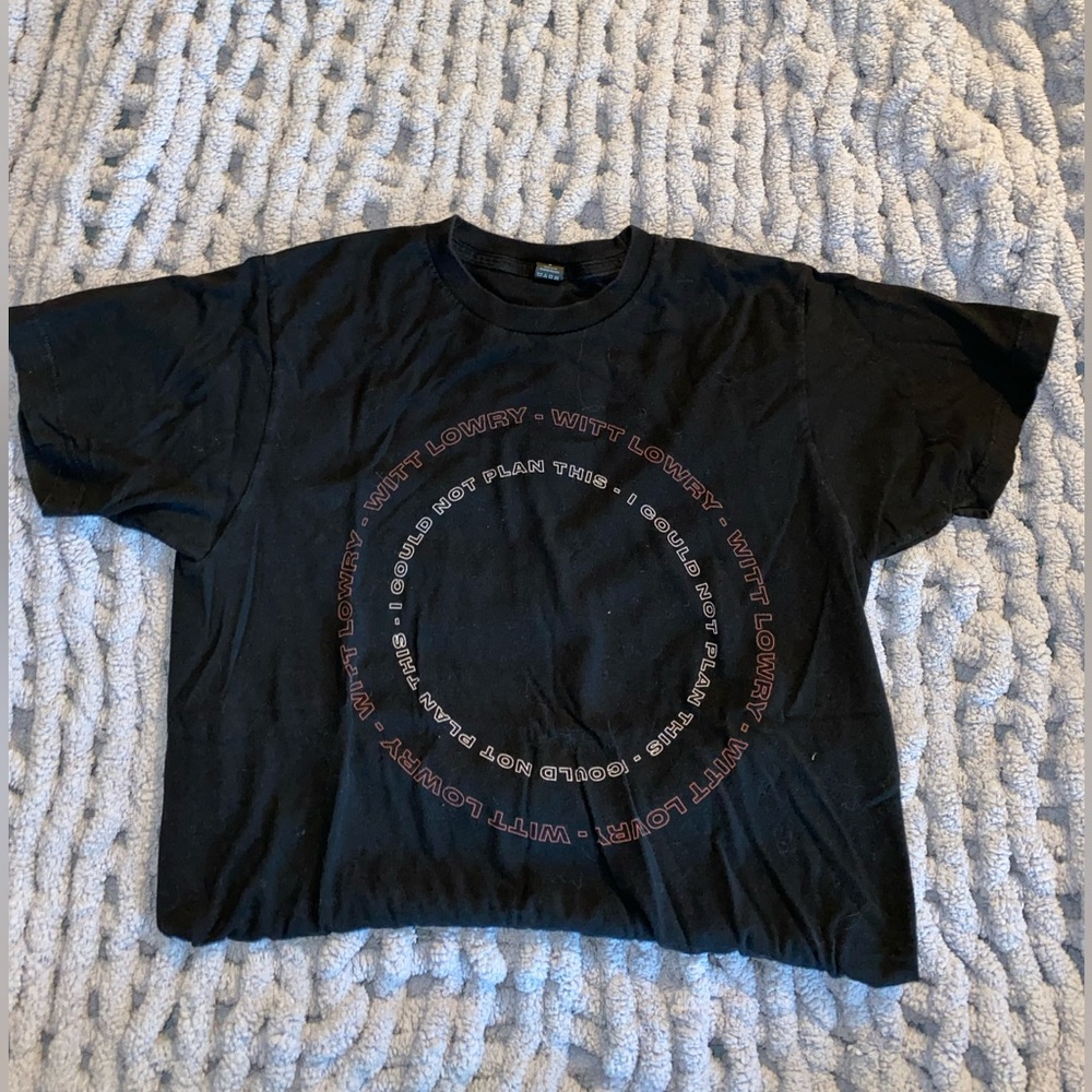 Witt Lowry concert T-shirt